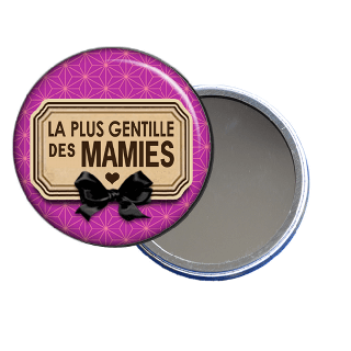 Miroir de poche - Idée cadeau fête des grand-mères