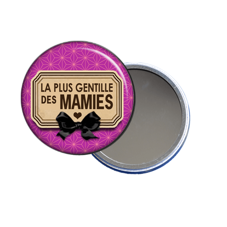       Miroir de poche - Idée cadeau fête des grand-mères
    