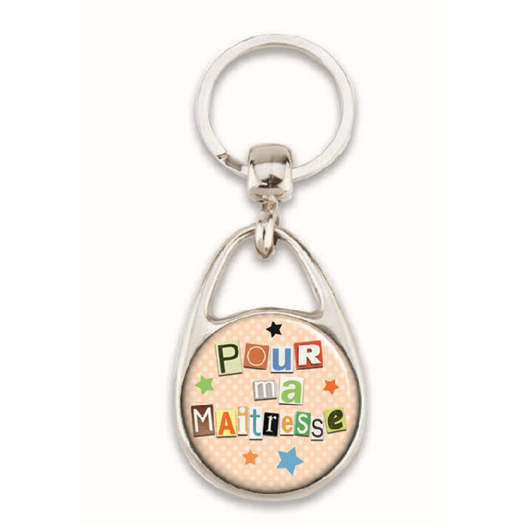       porte clé pour ma maitresse en vente sur em-creation.fr
    