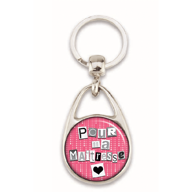       porte clé maitresse en vente sur  em-creation.fr
    