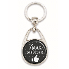 Un porte-clés gris pour une nana qui déchire - Porte-clés Femme