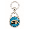 Un porte-clés bleu pour une nana qui déchire - Porte-clés Femme