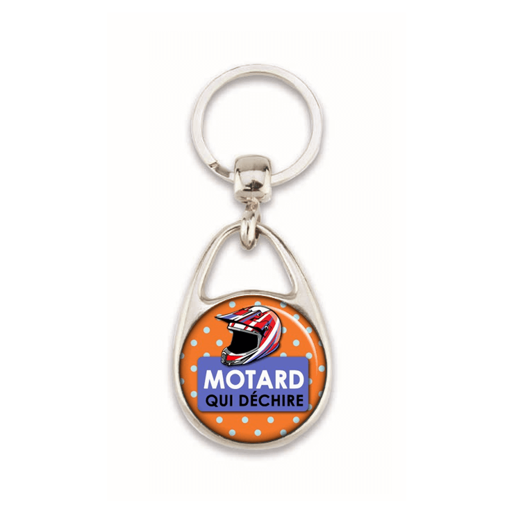       Porte clé "Motard qui déchire" en vente sur em-creation.fr
    