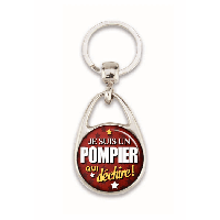 Porte clés Pompier qui déchire