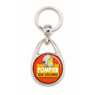 porte clé pour pompier en vente sur em-creation.fr