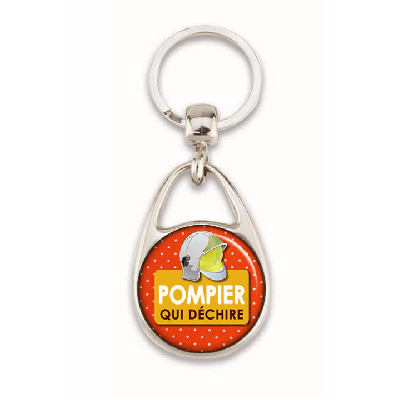 porte clé pour pompier en vente sur em-creation.fr