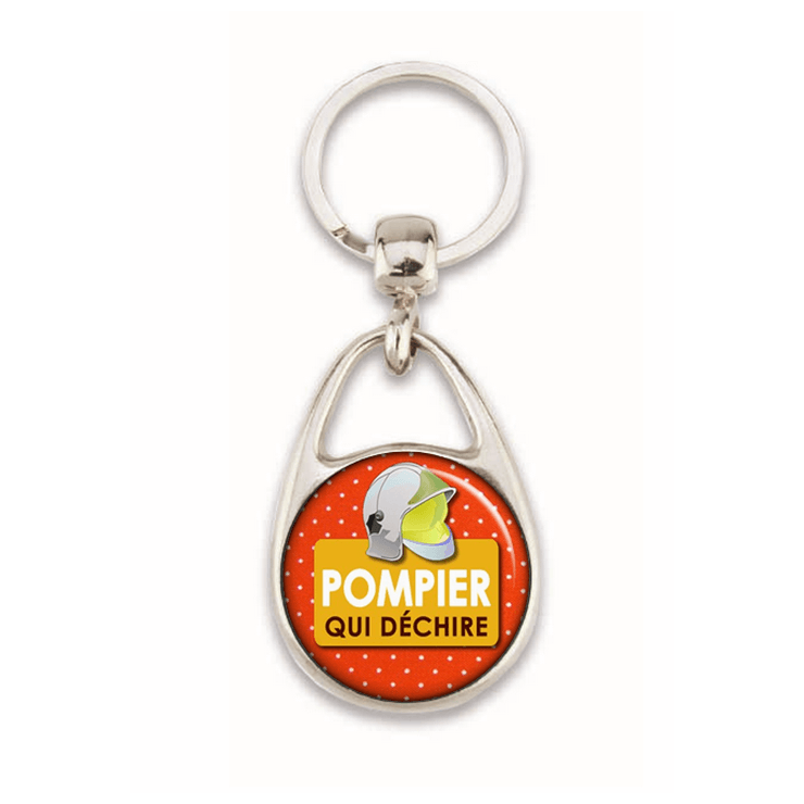 porte clé pour pompier en vente sur em-creation.fr