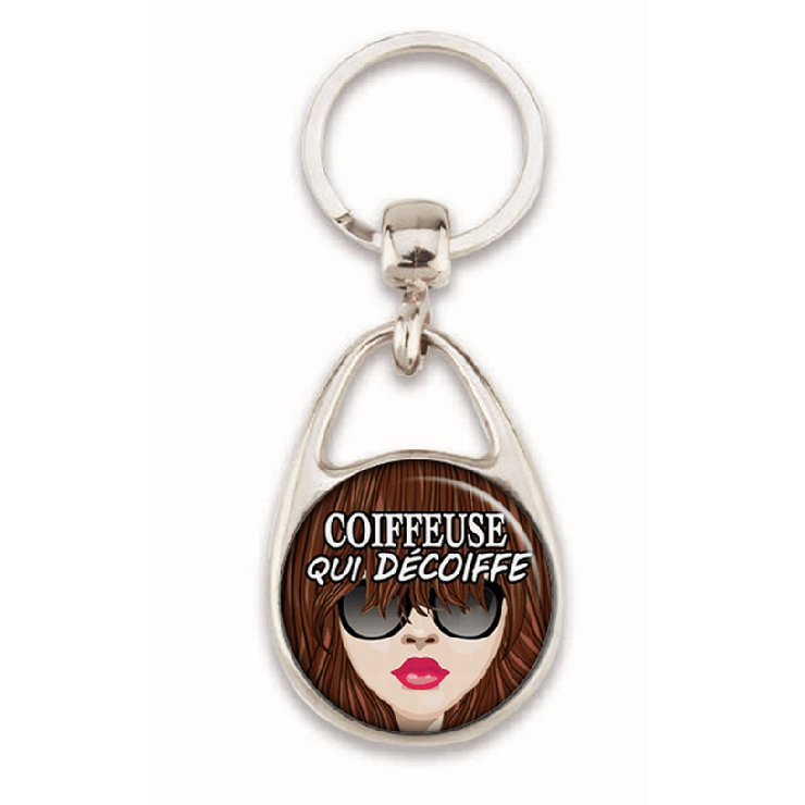       Porte clés coiffeuse - em creation
    