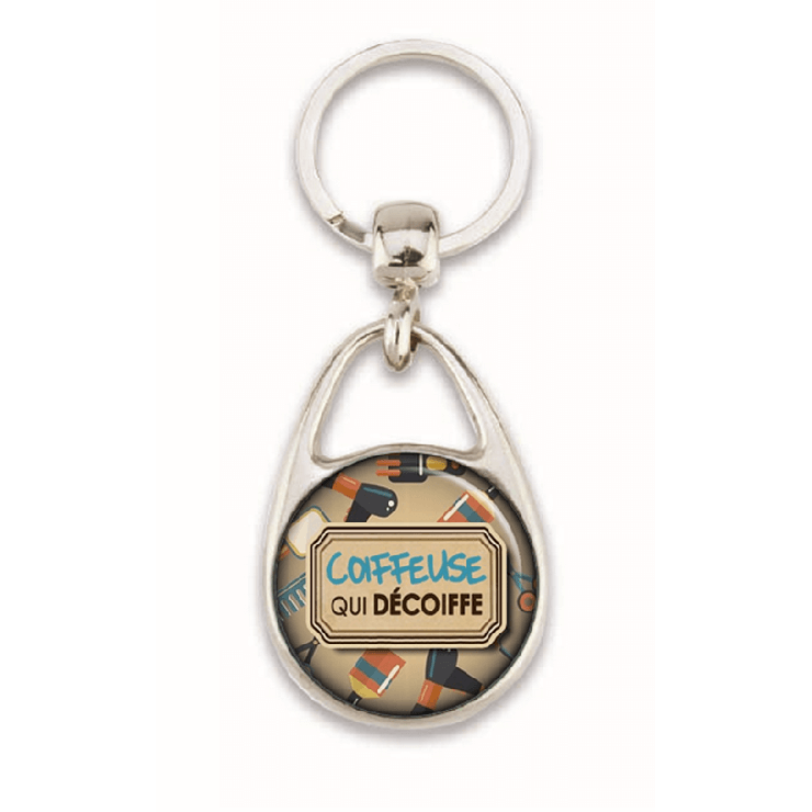       Porte clés coiffeuse - em creation
    