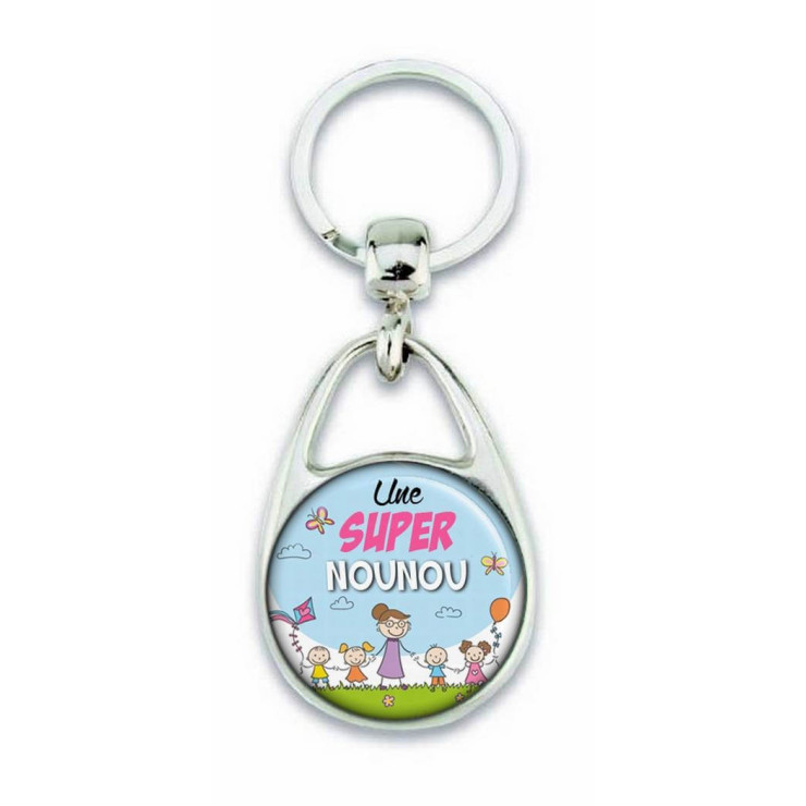       Porte clés Une super nounou - Em creation
    