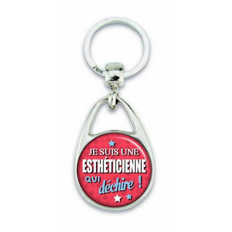       Porte clés esthéticienne - Em creation
    