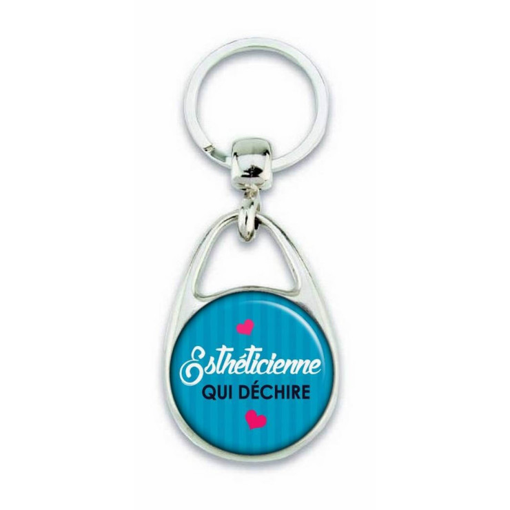       Porte clés esthéticienne - Em creation
    