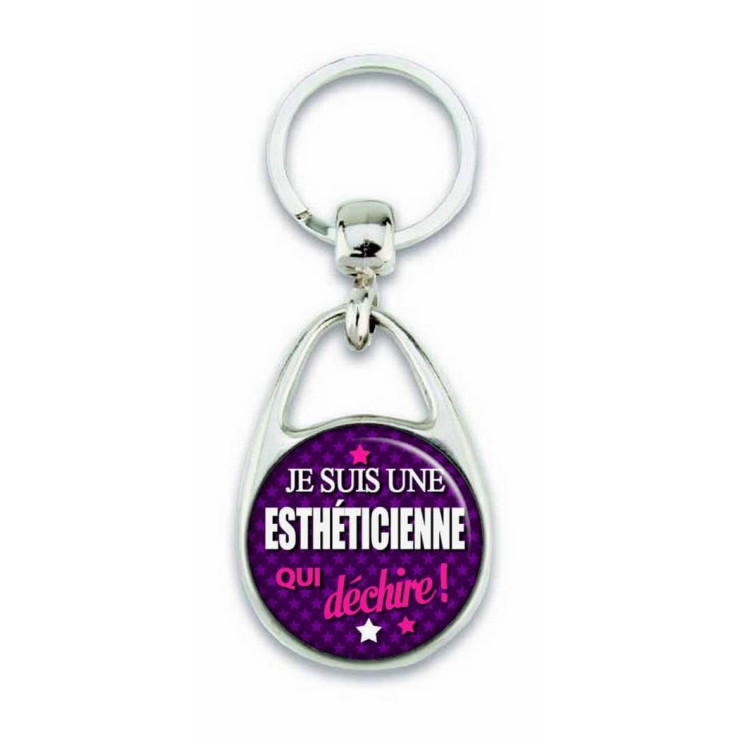       Porte clés esthéticienne - Em creation
    