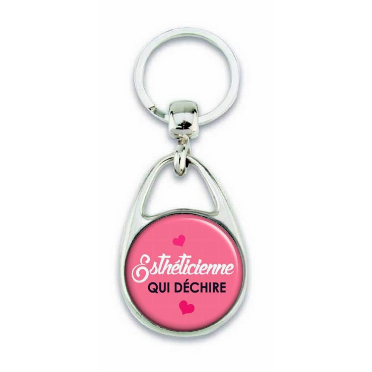       Porte clés esthéticienne - Em creation
    