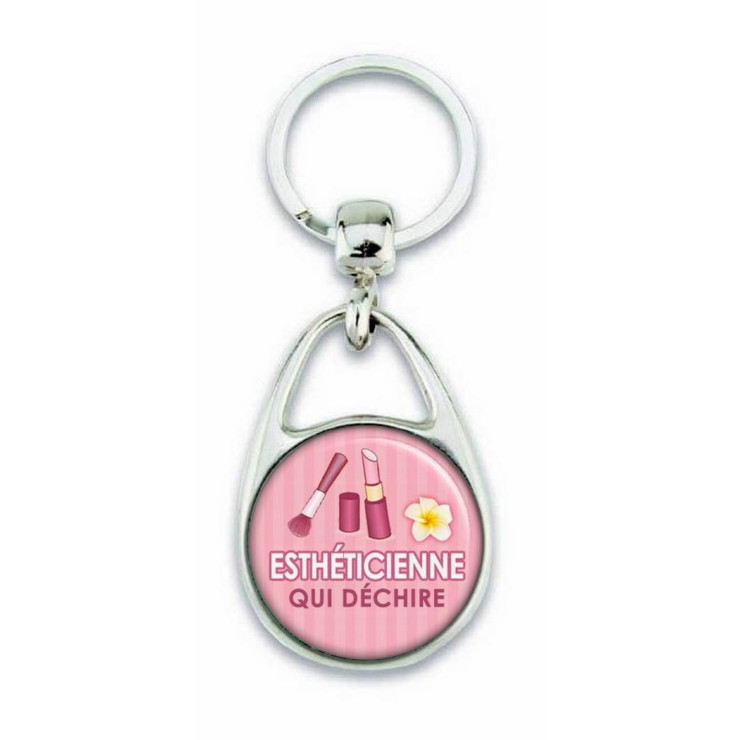       Porte clés esthéticienne - Em creation
    