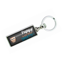 Porte clés "Papy il est trop chouette"