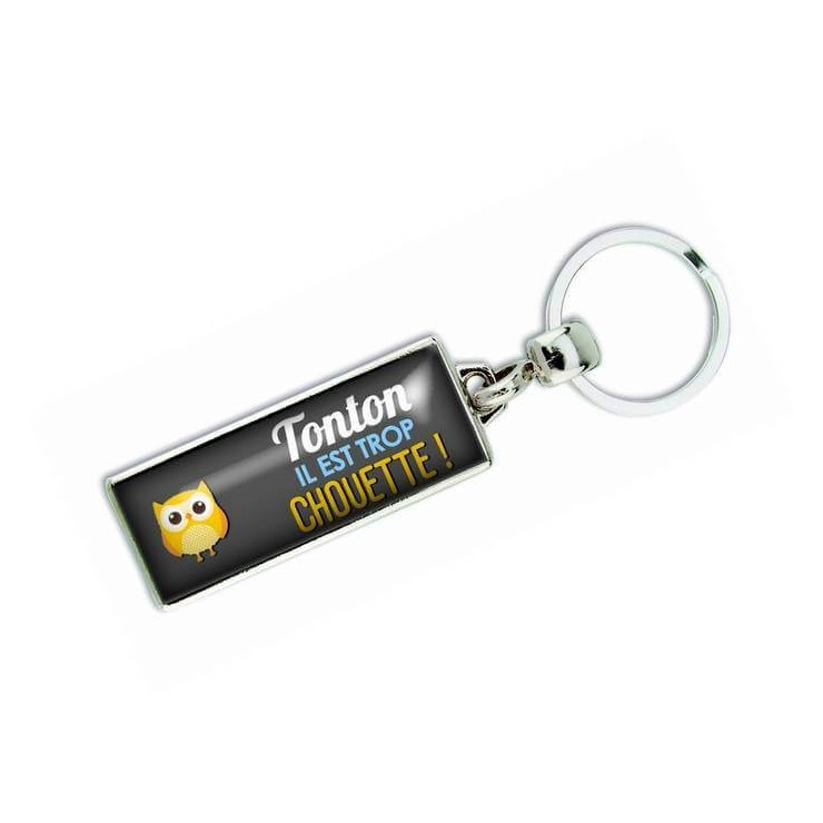       Porte clés 'Tonton il est trop chouette' - petite attention utile et pleine d’humour
    