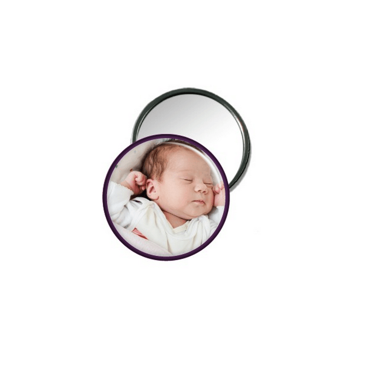       Miroir de poche personnalisé 6cm
    