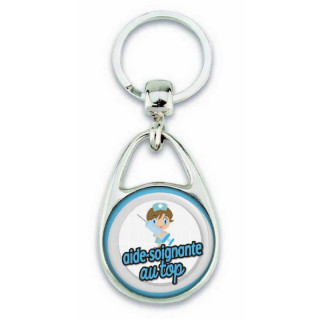 Porte clés pour aide soignante au top! - Em création