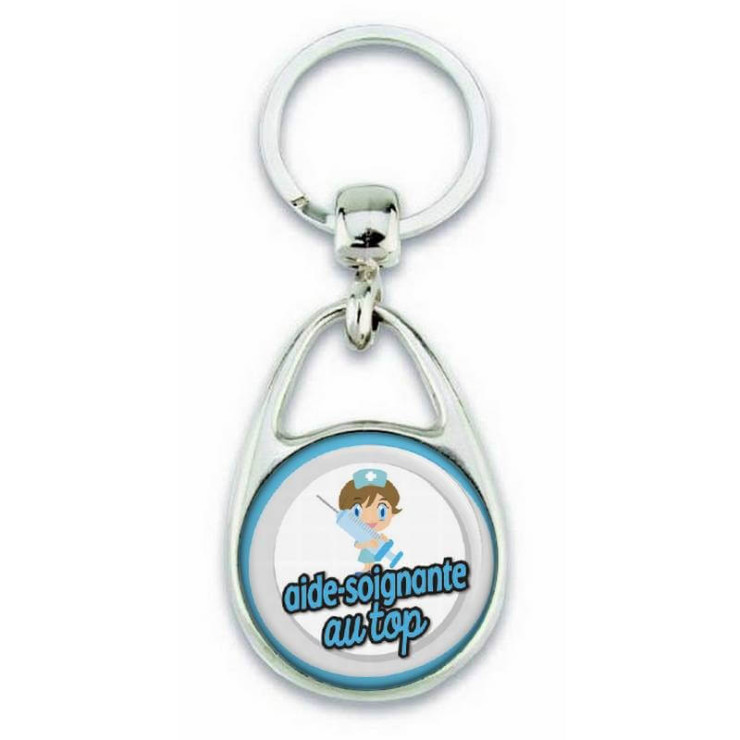 Porte clés pour aide soignante au top! - Em création