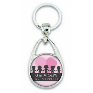 Porte clés pour une atsem exceptionnelle - Em création