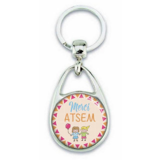 Porte clés pour dire merci Atsem - Em création