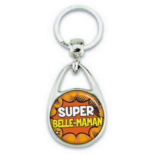 Porte clés super belle maman comics - Em création