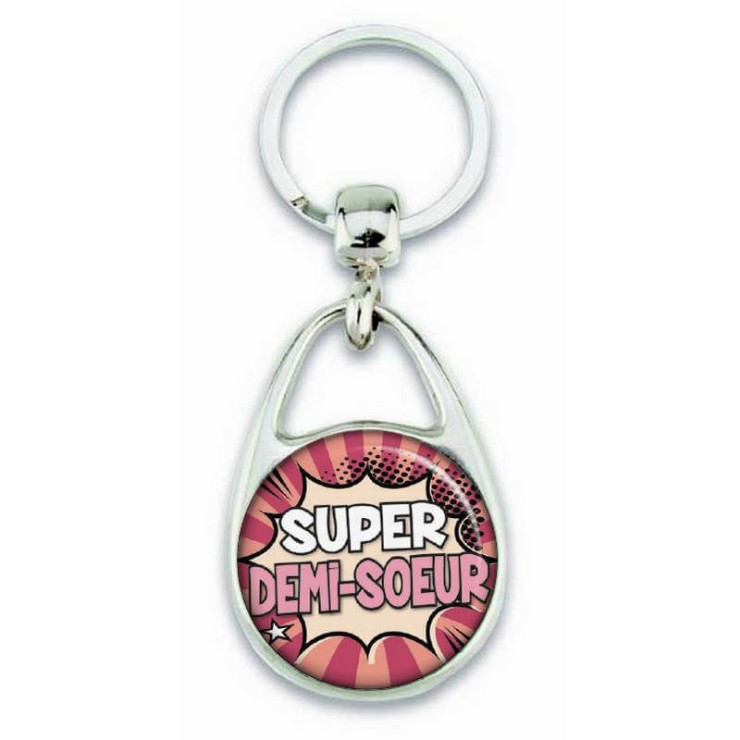 Porte clés super demi soeur comics - Em création