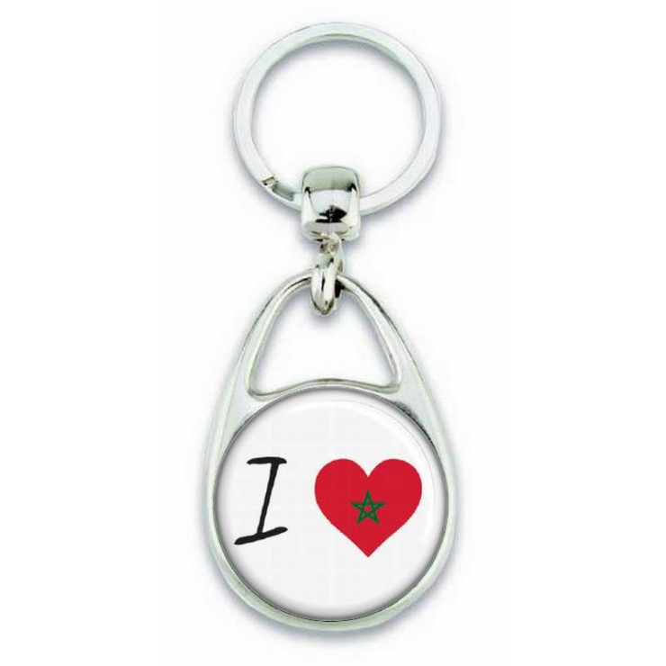      Porte-clés 'J'aime le Maroc ' - souvenir
    
