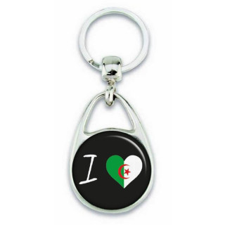 Porte clés ' J'aime l'Algérie ' - Em création
