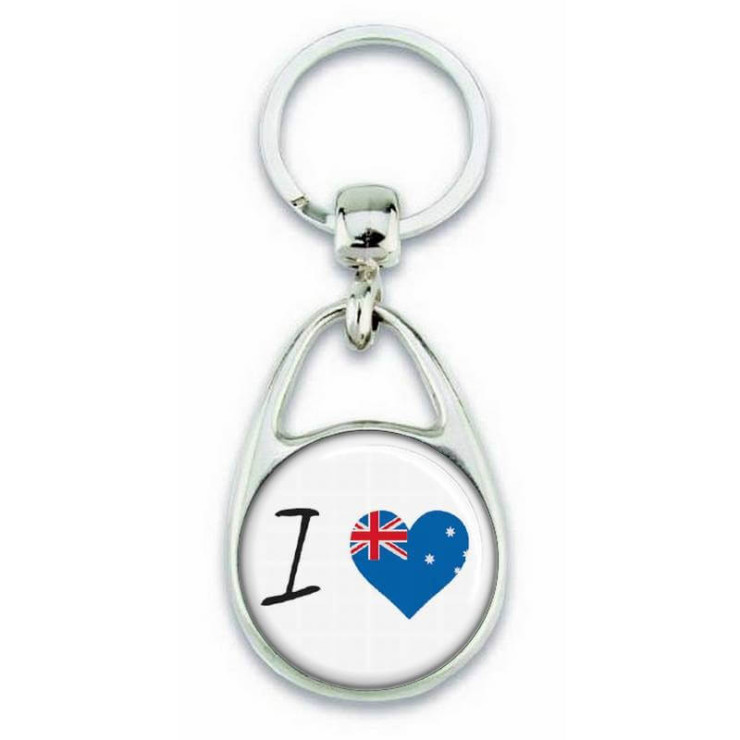       Porte clés ' J'aime l'Australie ' - Em création
    