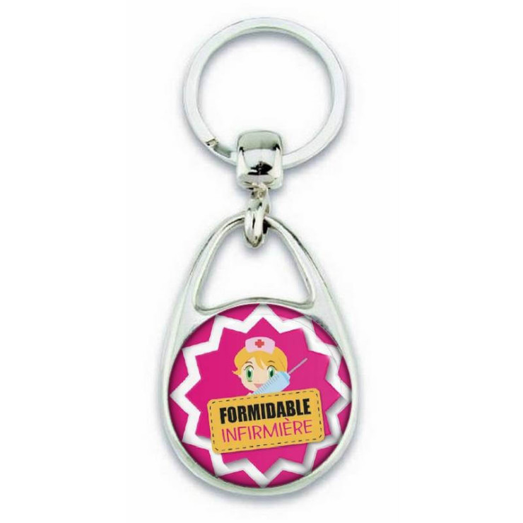 Beau porte clés pour une infirmière formidable - Em création