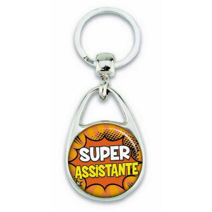 Porte clés "Super assistante" - Em création