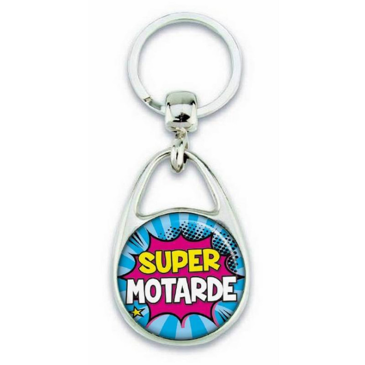 Porte clés "Super motarde" - Em création
