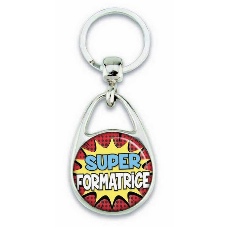 Porte clés "Super formatrice" - Em création