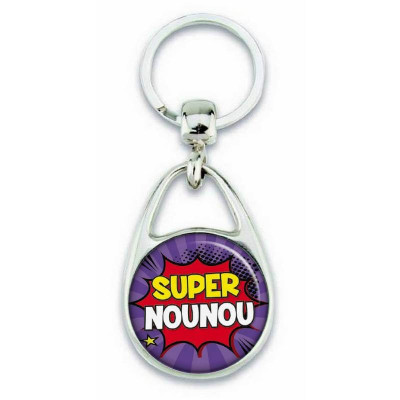 Porte clés "Super nounou" - Em création