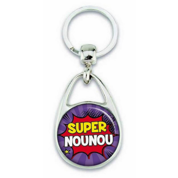 Porte clés "Super nounou" - Em création
