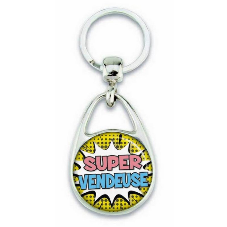 Porte clés Vendeuse