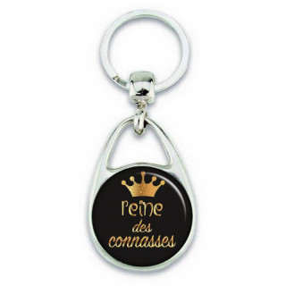 Porte clés "Reine des connasses" - Em création