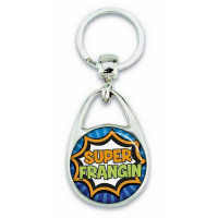 Porte clés "Super frangin" comics
