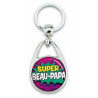 Porte clés "Super beau papa" comics - Em création - Porte-clés homme