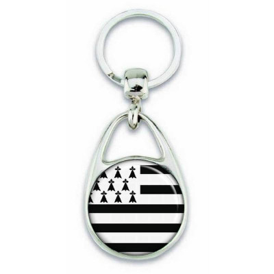 Porte clés drapeau de la bretagne - Em création