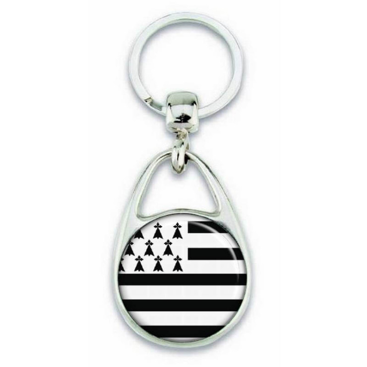 Porte clés drapeau de la bretagne - Em création