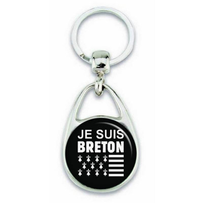 Porte clés "je suis breton" - Em création