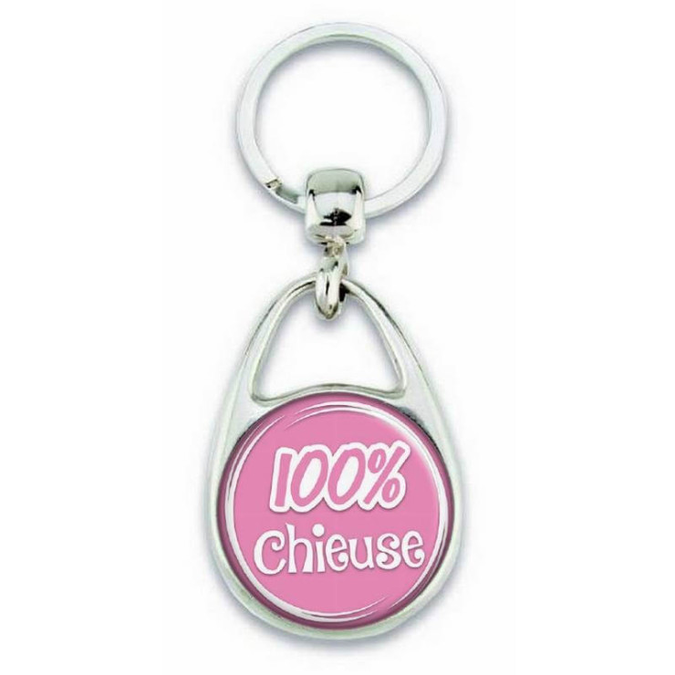       Porte clés "100% chieuse" - Em création
    