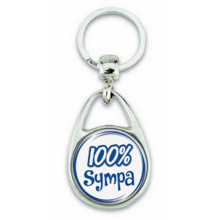 Porte clés "100% sympa" - Em création