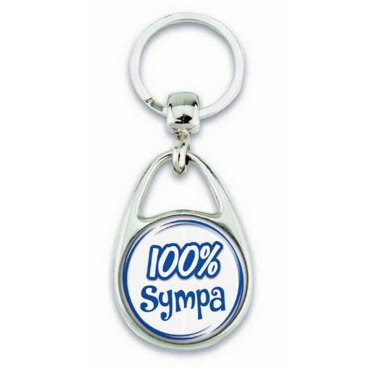 Porte clés "100% sympa" - Em création