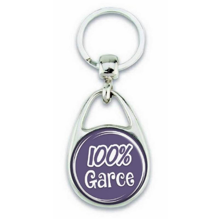       Porte clés "100% Garce" - Em création
    