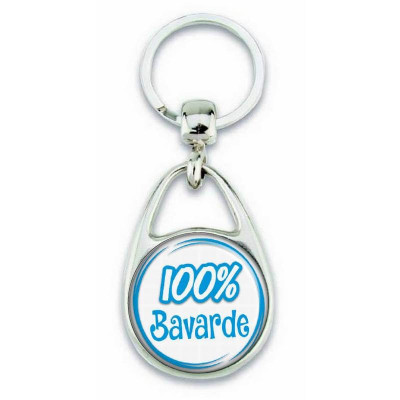 Porte clés "100% Bavarde" - Em création