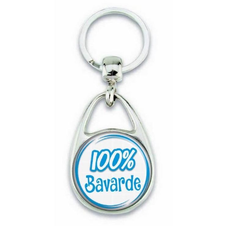 Porte clés "100% Bavarde" - Em création